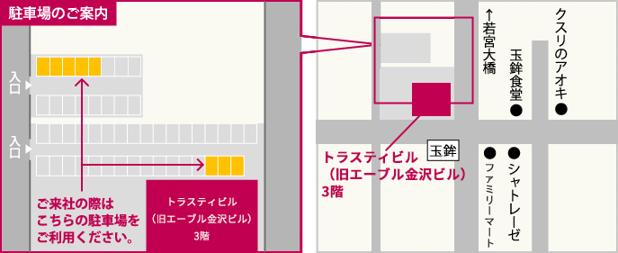 駐車場のご案内